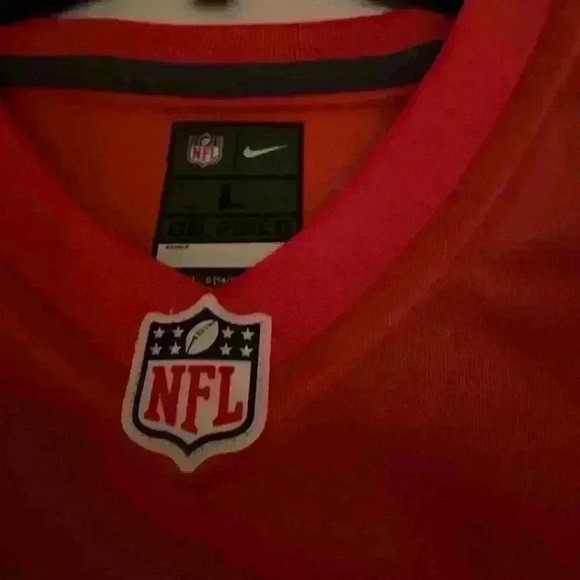 Youth sz L(14-16) Chicago Bears orange infield Jersey 100% polyester . - Picture 1 of 5